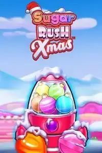Distributeur de bonbons coiffé d'un bonnet de Noël