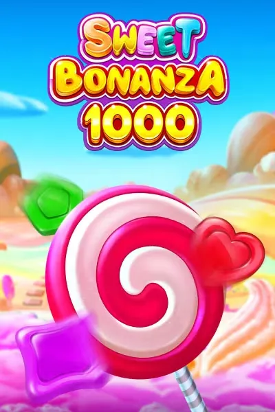 Sucette géante rose sur nuages sucrés